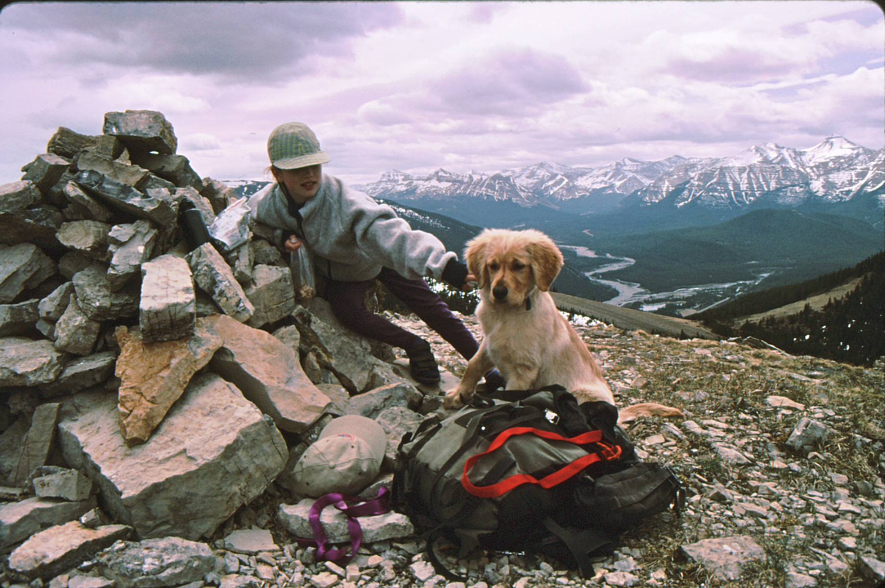 Kirsten&Buddy Powderface Ridge 2000 -4