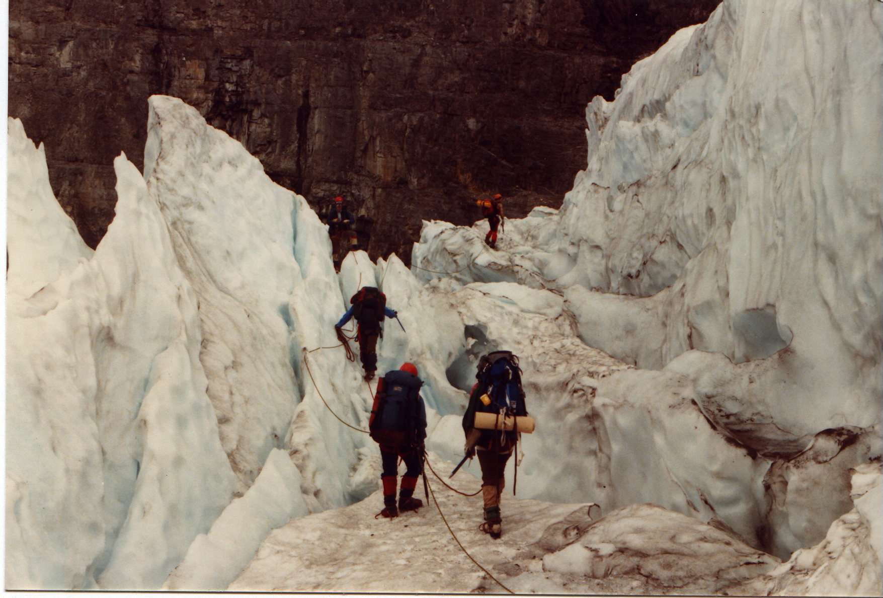 ACC group on Fay glacier
