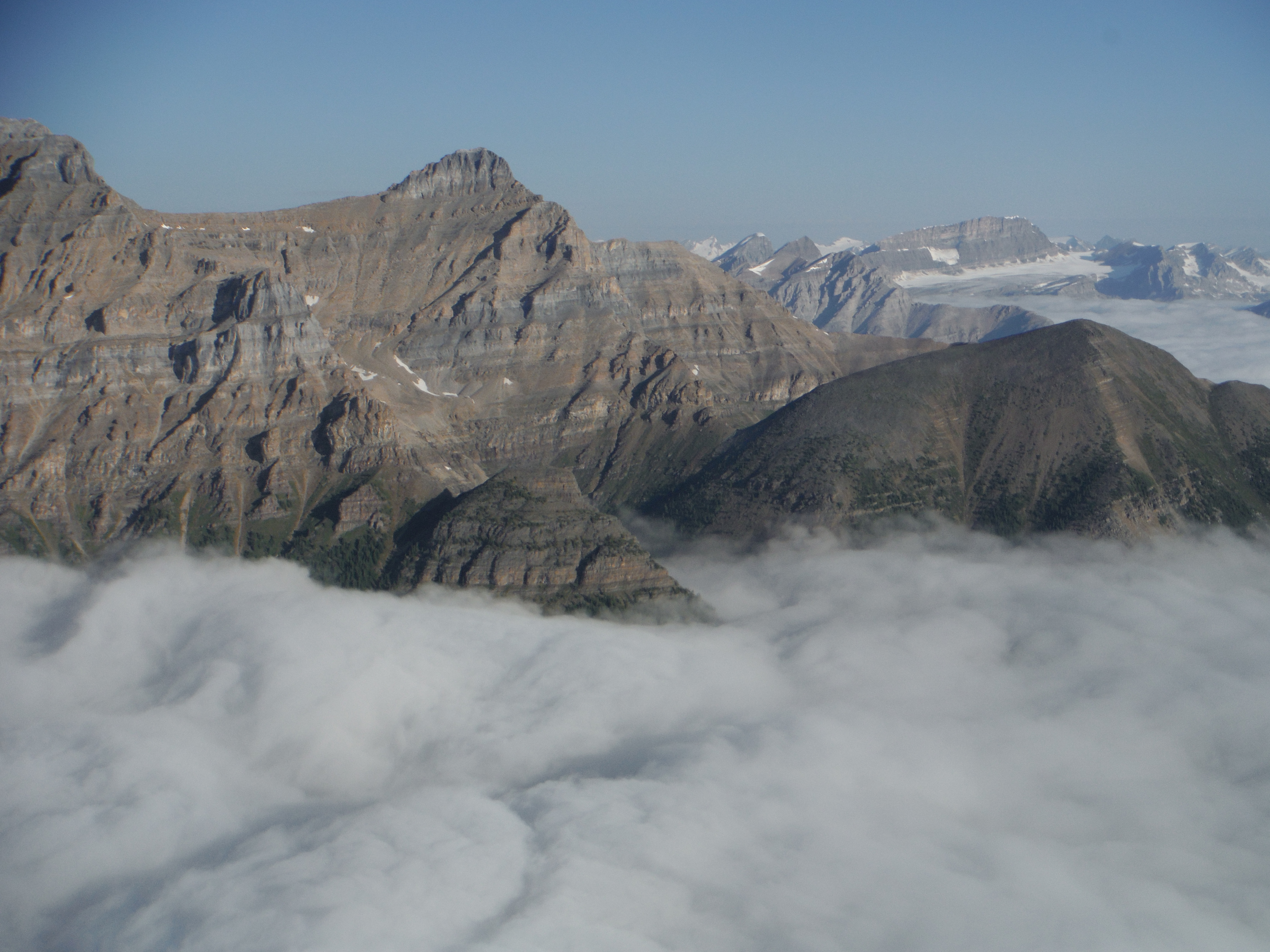 Devil's Thumb Fairview clouds