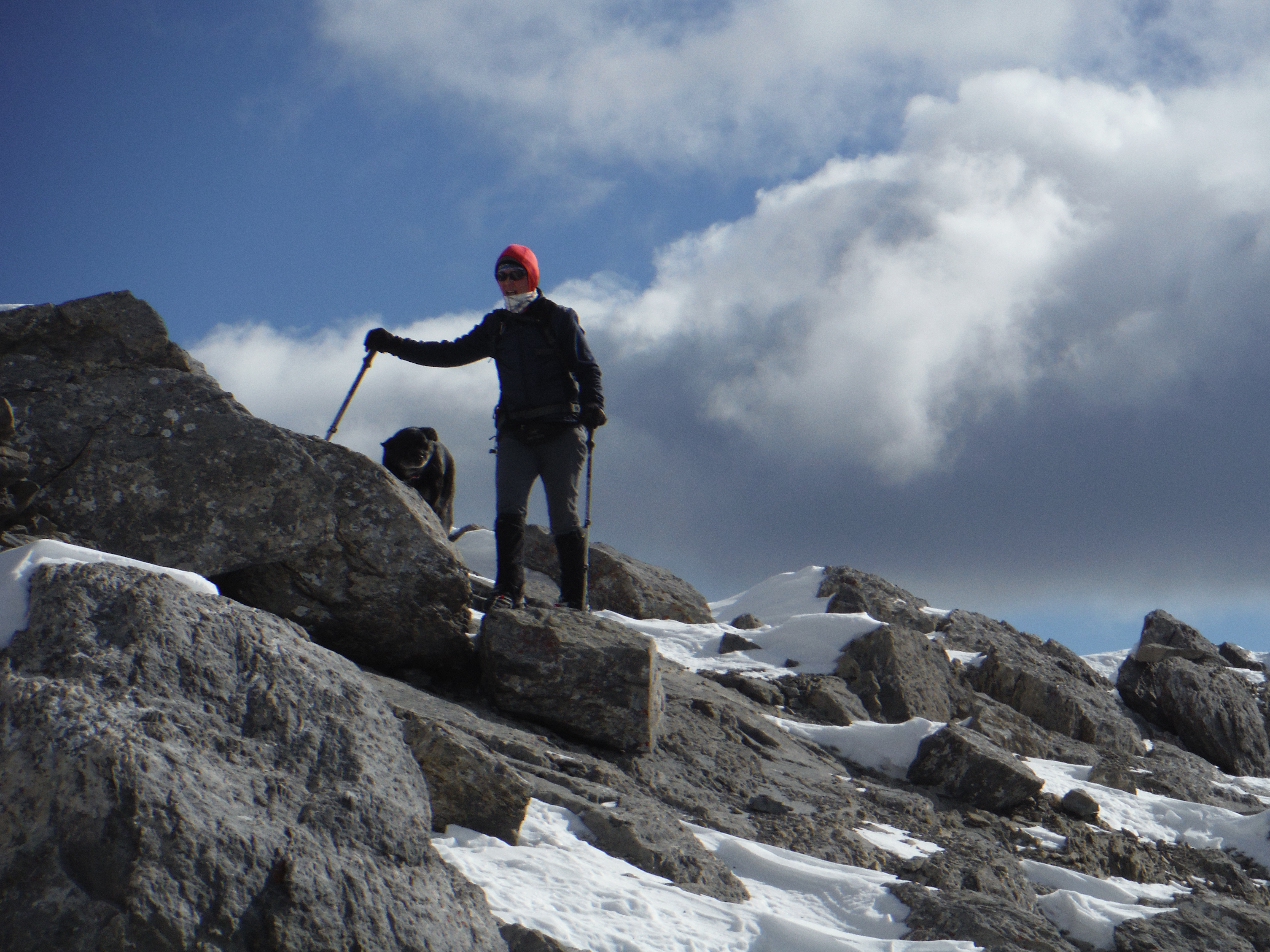 Kona Ha Ling Peak mountain hike scramble climb Canmore