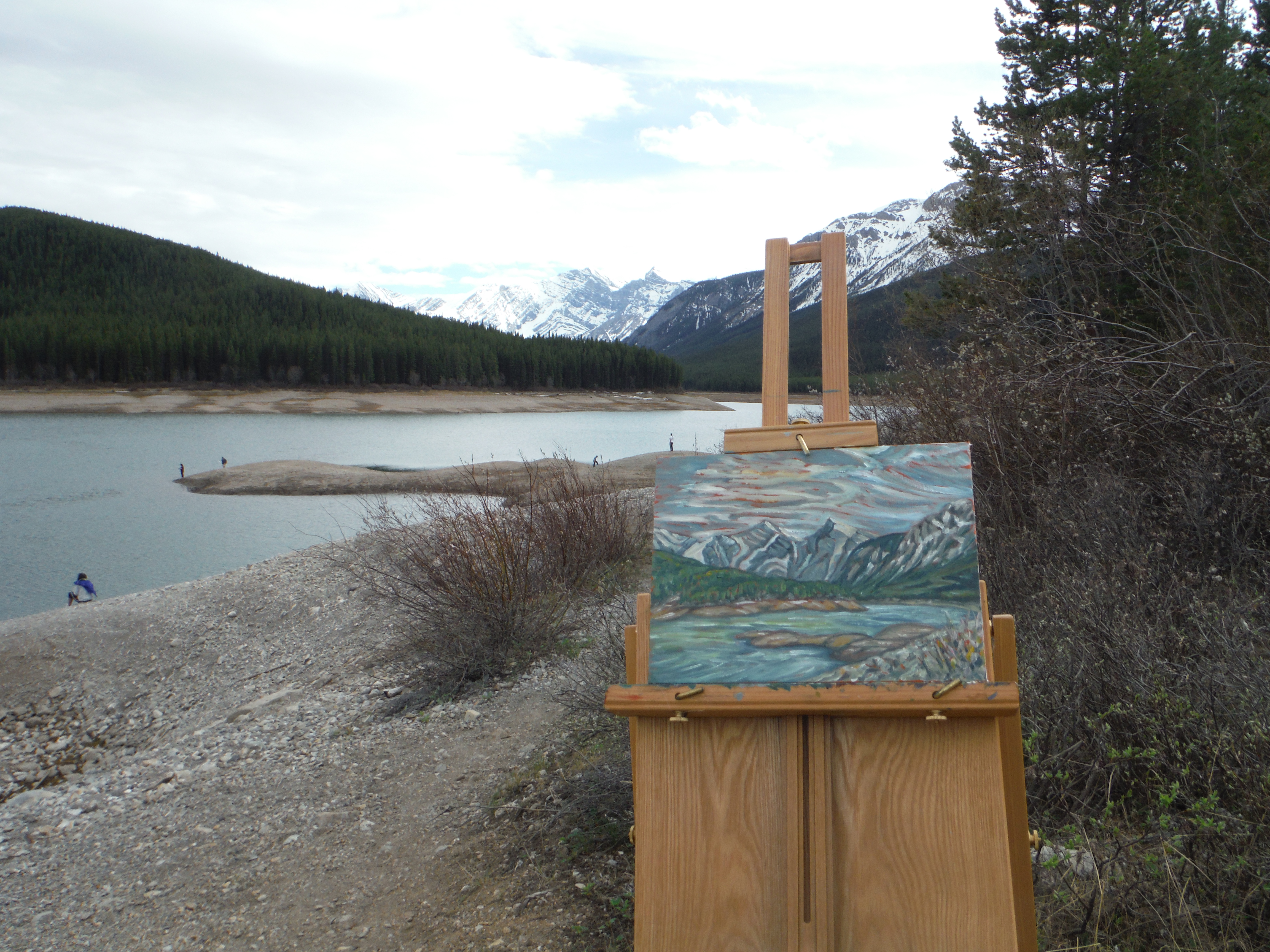 plein air Kananaskis