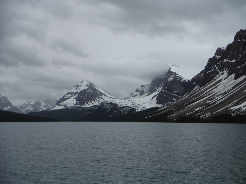 Bow Lake Bow Peak Crowfoot Mtn.