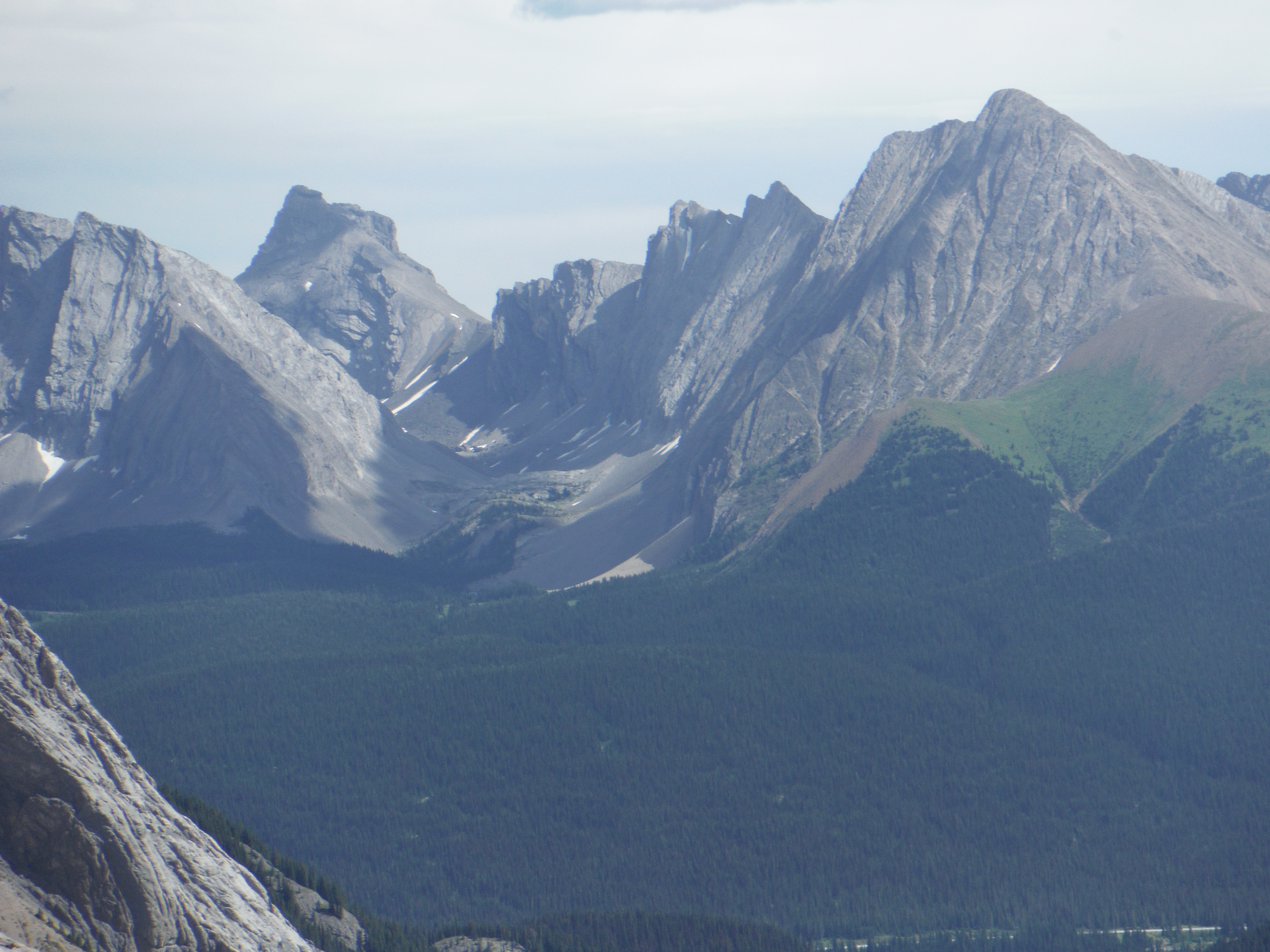 Gusty Peak The Fortress Mt. Chester Chester Lake Snow Peak Kananasksis