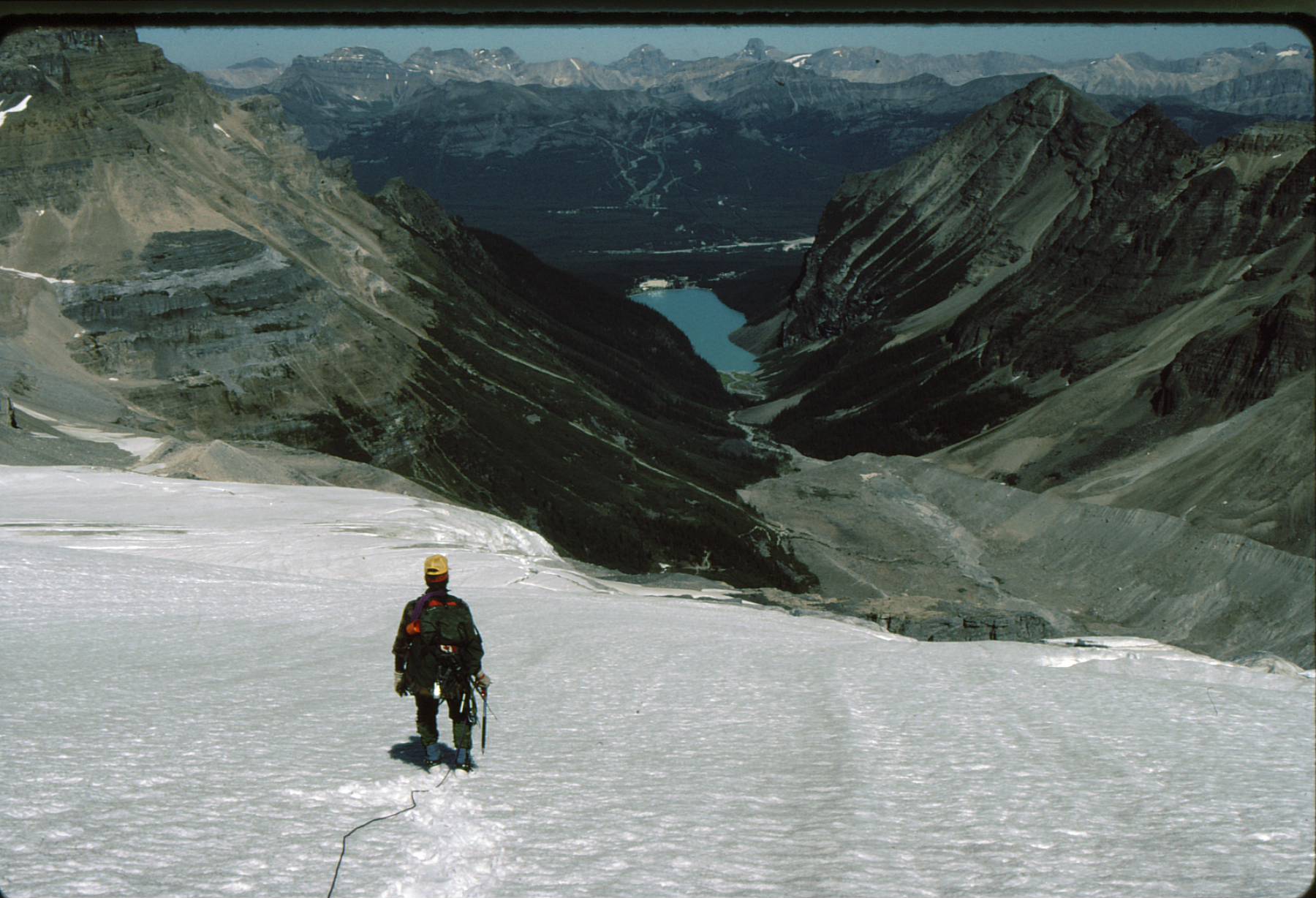 Mt. Victoria Popes Prospect Lake Louise Plain of The Six Glaciers Banff National Park Fairview Mtn.